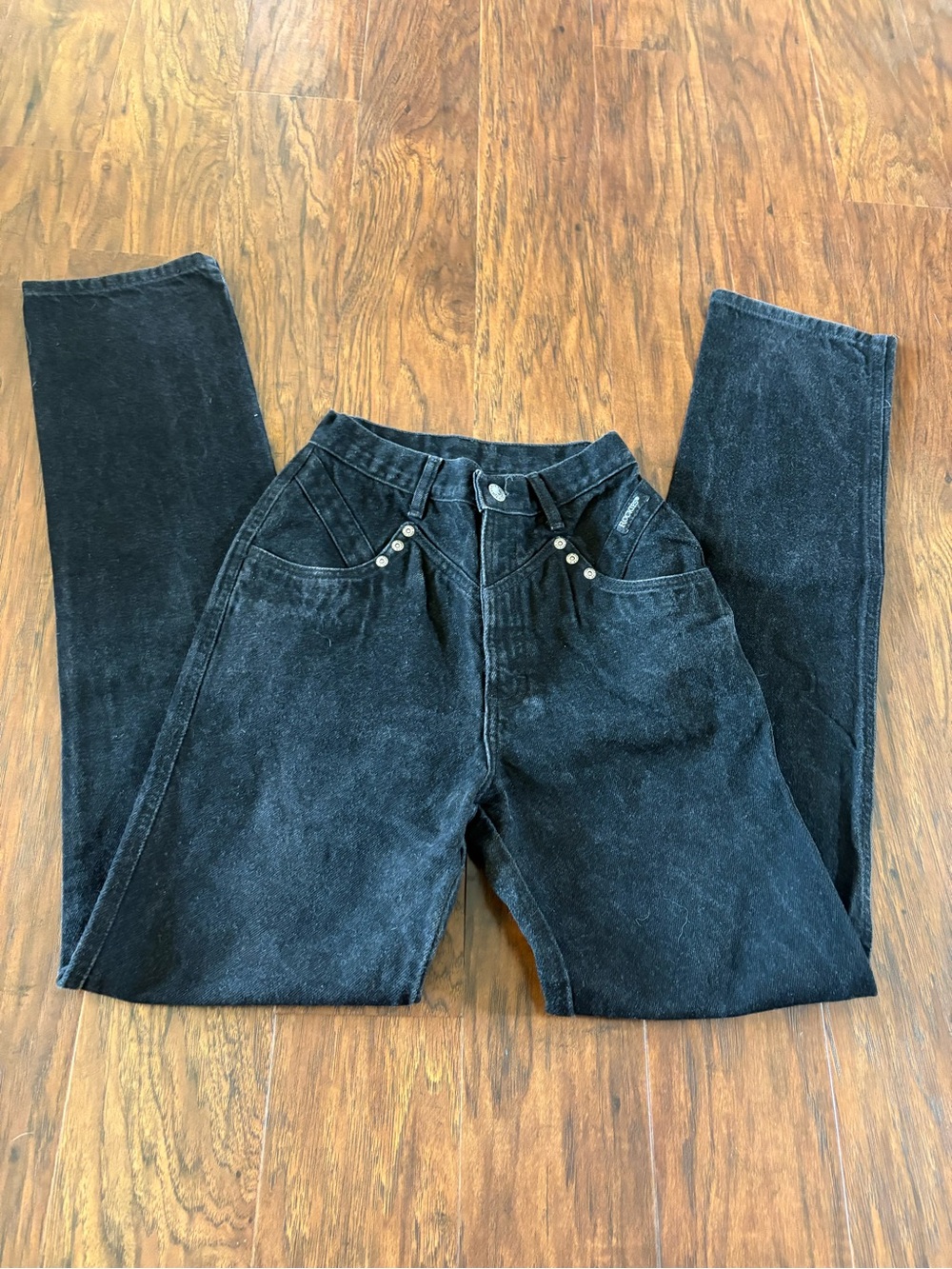 Vintage Rockies High Rise Black Jeans Size 25/1